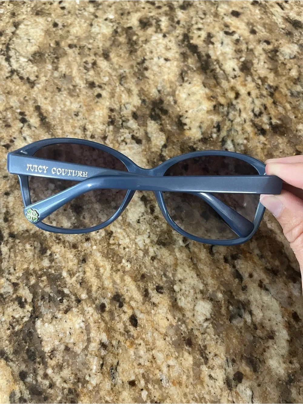 Juicy Couture Navy Blue Oversized Women's Sunglasses